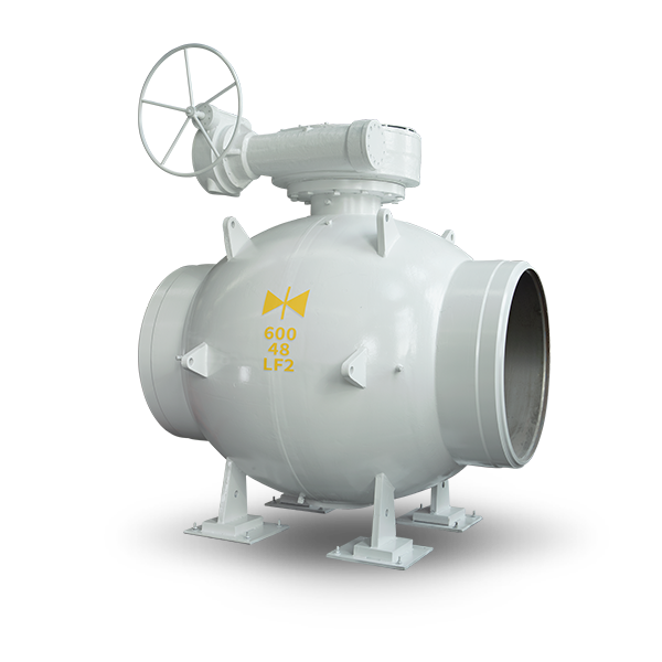 Fully Welded Ball Valve With Single Weld Seam